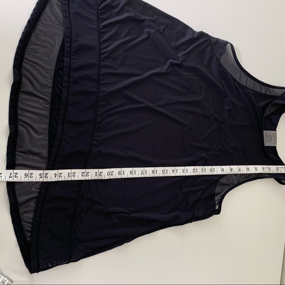 DYI Mesh Panel Tank Sz S Black Yoga Workout Run - Picture 5 of 9